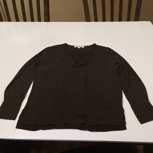 Loft black blouse